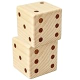 Dés de poche learning cubes : ces dés en bois portables et pratiques sont parfaits pour les bars et constituent une décoration idéale pour les réunions de famille et les jeux de société