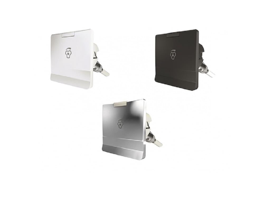 Mitigeur haute finition chrome square cover en laiton massif