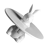 Warmhm Kuchenplatte Niedlichem Hasen Design für Hochzeiten und Feiern Langlebig und Spülmaschinenfest für Unvergessliche