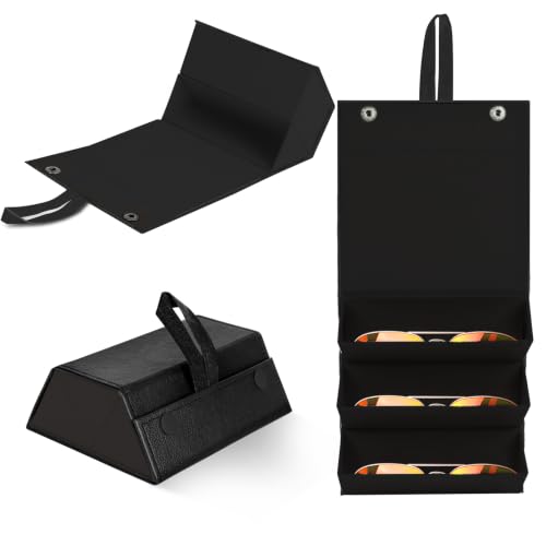 Image of Travel Sunglasses Organizer, Sunglasses Travel Case for Multiple Pairs, Multiple Glasses Travel Case for Women, Men