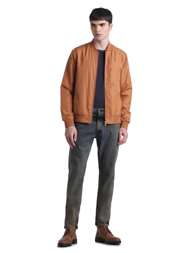 Image of JACK & JONES Men's Standard Length Bomber Jacket For Men | Casual Jacket For Men