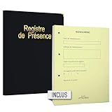 CLASSEUR REGISTRE DE PRÉSENCE : Conçu pour recueillir les signatures des associés, actionnaires ou membres lors des conseils d’administration, assemblées générales ou réunions statutaires des SA, SAS, SARL, associations et structures assimilées.