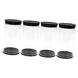 POPETPOP Golfball Etui Transparent Kunststoff Tragbar Kompakt Golfequipment Ballkoffer Golfzubehör Präsentationsbox