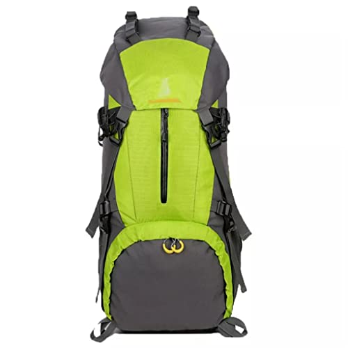 55L Outdoor Travel Backpack Camping Hiking Backpack Large Capacity Backpack(Black)