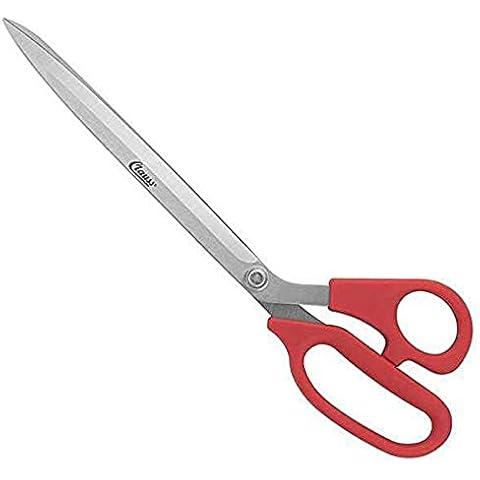 Clauss 18190 Angled Scissors, wallpapering scissors, 29.3 cm, red Cover
