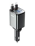 JOYROOM [6 Ports & 204W] Lyft Driver Accessories for Car, 60.8In Car USB Charger Multi Port, Uber Accessories for Car, Road Trip Essentials for All Phones | iPhone | Samsung | Uber Taxi Lyft