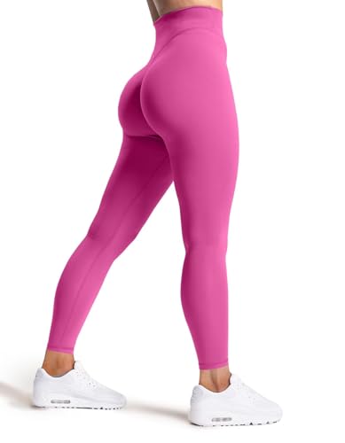 Olmlmt No Front Seam Workout Leggings for Women Tummy Control Butt Lifting Leggings Buttery Soft Gym Yoga Pants