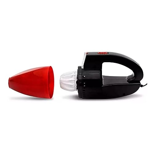 Aspirador para Carro Automotivo 12V 60W Limpeza Potente com Iluminação de Lanterna e 3 Bicos