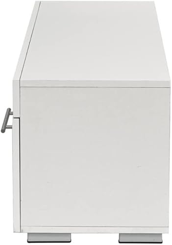 Miniatura 5 de SHUAN Mueble de TV de alto brillo de 51 pulgadas para sala de estar, muebles de TV, muebles para el hogar