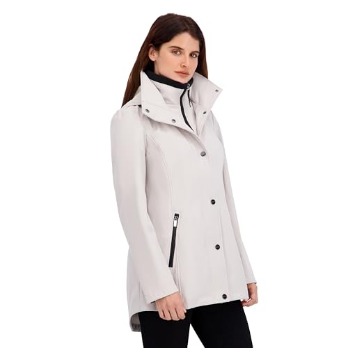 Image of Nautica Women's Hooded Raincoat