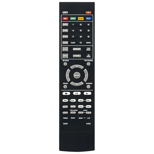 BDP130 Replacement Remote Control Applicable for Yamaha Blu-ray Disc Player BD-A1060 BD-A1060BL BD-S681 BD-S681BL