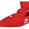 Red Hayashi WKF Approved Karate Shin-Instep Guard