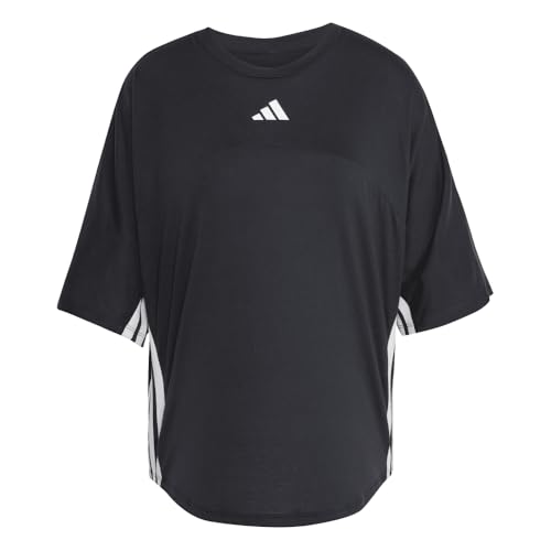 adidas 半袖 Tシャツダンス 3ストライプス BF Tシャツ KUB85レディース