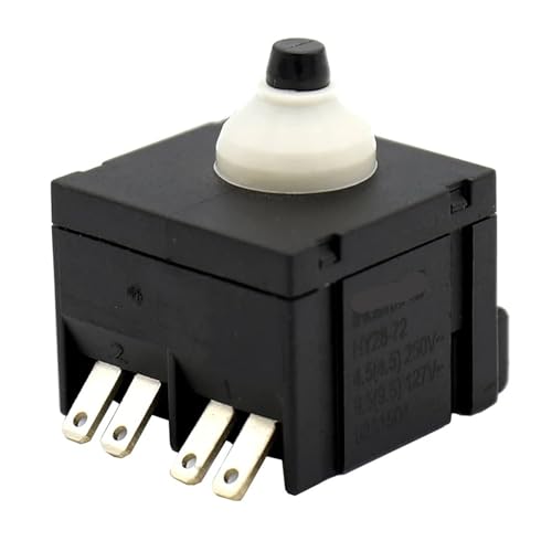 Interrupteurs à bouton-poussoir momentanés HY28-72 02A2034 pour meuleuse 250V