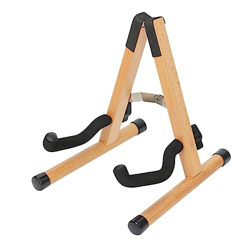 GOOHOCHY Portable Mandolin Stand Base Folding String Instrument Rack Folding Mandolin Storage Shelf