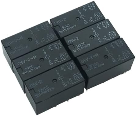 20pcs Home appliance relays G5V-2 G5V-2-H1-5VDC 12VDC 24VDC DC5V 12V 24V 8pin relay(G5V-2-H1-24VDC)