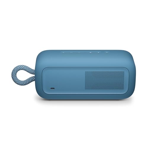 Image of Bose SoundLink Plus Portable Bluetooth Speaker, Wireless Outdoor Speaker, Up to 20 Hours Battery Life, Waterproof and Dustproof, Blue Dusk