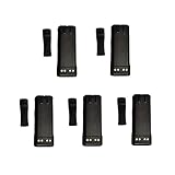 5 Pack NNTN6034 NNTN6034B NNTN6034A 7.4V 5200mAh Li-ion Battery Compatible for Two Way Radio XTS3000...