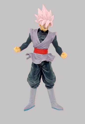 Image of Awestuffs Large Action Figure Limited Edition Figure Toy Statue Merchandise for Anime Lovers (Super Saiyyan Rose) (18 cm)