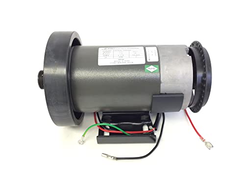 Hydra Fitness Exchange DC Drive Motor with Flywheel 90VDC, 24 Amps, 3.0 HP, 4600 RPM, Powerful Treadmill Duty Motor for Smooth Operation Easy Replacement, P/N G080605B Work with Spirit Fitness XT285