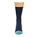 STROLLEGANT Champion Men Crew Casual Cotton Socks 1 Pairs (Blue), Sock Size 10-13