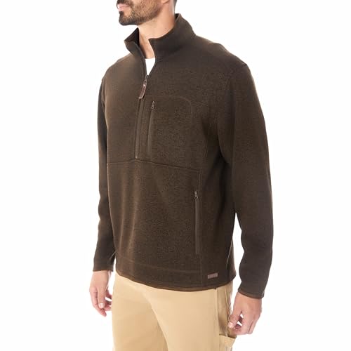 Smith's Workwear Men's Sweater Fleece Quarter Zip Pullover2