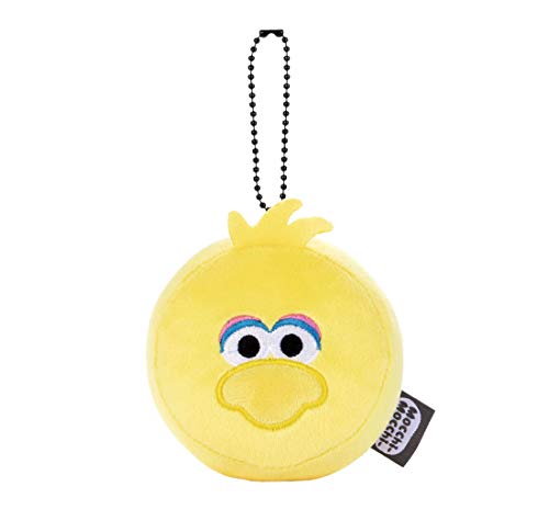 セサミストリート Mocchi-Mocchi- フェイス型 マスコット ビッグバード 高さ約9cm