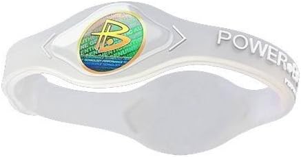 Power Balance Silicone Wristband Bracelet - clear /  Small