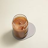 OLETHA Posavasos ovalados estéticos para mesa de café, comedor y escritorio de oficina, marfil, juego de 2