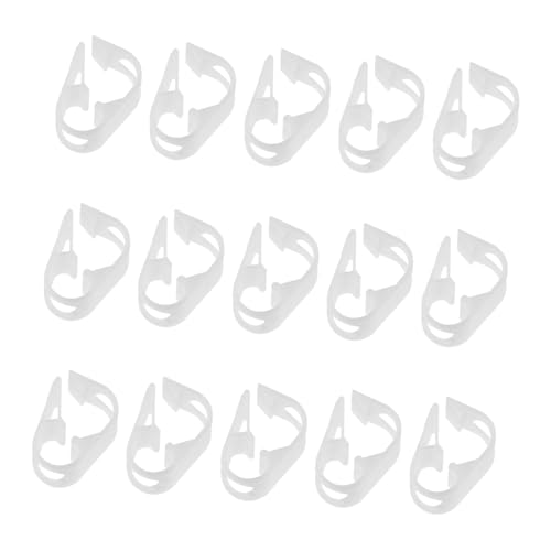 Ciieeo Colliers De Serrage En Plastique Pour Tubes 5-7 Mm, Clip De Contrôle De Débit Pour Flacons, Lot De 100 Pièces, Adapté Aux Laboratoires, Micro-pulvérisation Et Industrie Chimique
