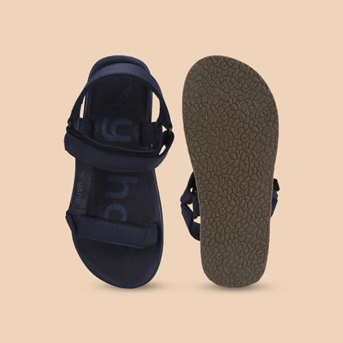 Image of YOHO EVA Sandals for Women | EVA sole | Comfortable cushioned sole with TPR base | Lightweight | Soft skin friendly straps | Adjustable straps | Velcro closure | Vibrant colour options