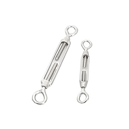 Cable Tensador, Acero Inoxidable 304, Ajustable Con Ganchos y Ojales M4-M12 (Ojo a Ojo, M5) miniatura 5