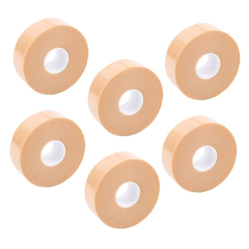 POPETPOP 6 rollos Cinta Antideslizante para Talones con Espuma PE de Protectores para Rozaduras y Ampollas Parches Adhesivos para Pies Taloneras para Zapatos y Sandalias Protección Cómoda