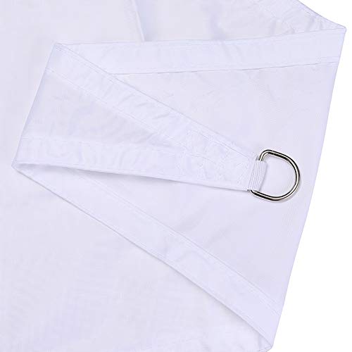 WYXR Patio Shack Toldo Vela de Sombra Triángulo, HDPE Transpirable y protección Rayos UV para Exterior, Jardin, terrazas,T,3 * 3M