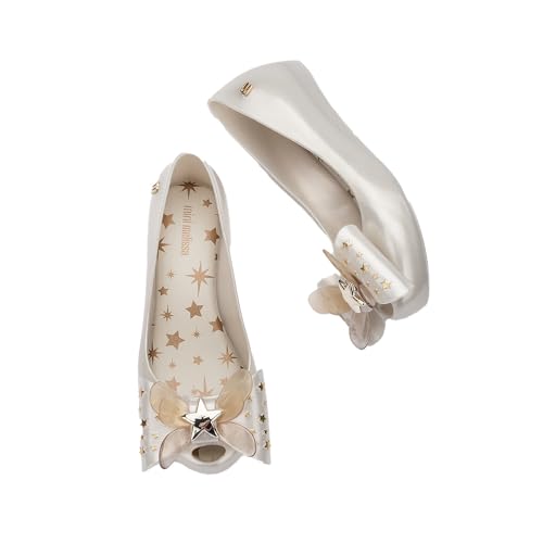 mini melissa Girl's Ultragirl Star Ii Kids Ballet Flat4