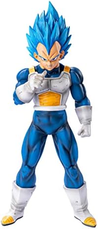 LESESOBE Vegeta Figure Statues Figurine DBZ Super Saiyan Blue Collection Birthday Gifts PVC 11 Inch