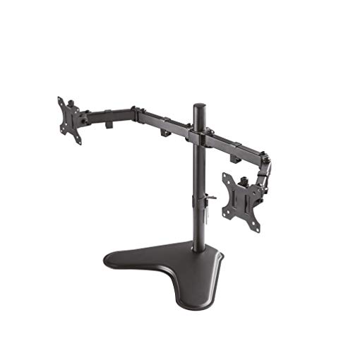 Support de table moniteur FPMA-D550DDBLACK double pour libérer de l'espace - 2