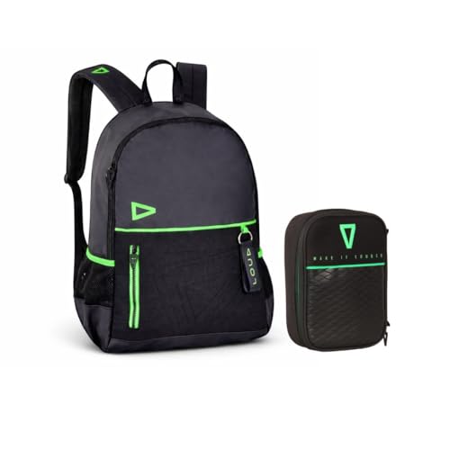 Kit Mochila de Costas e Estojo Box Loud Masculino Juvenil Adulto LO24655