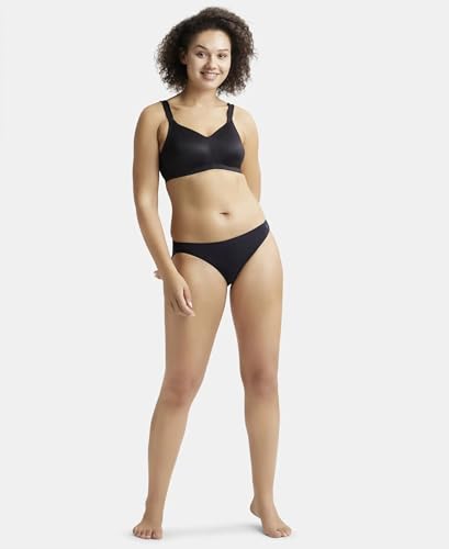 Image of Jockey 1841 Minimizer Bra | Wirefree | Non Padded | Full Coverage with Broad Fabric Straps | Microfiber Nylon Elastane Fabric