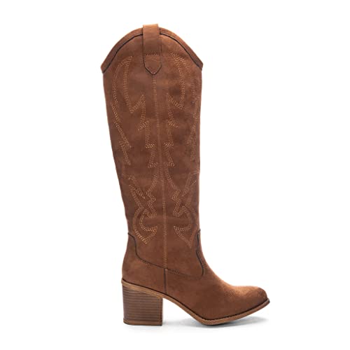 Dirty Laundry Upwind Brown Distressed Pu 9.5 B (M) #TOP4