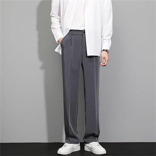 Fleurosta Mens Pants, EaseMotions Super Stretch Ice Silk Comfort Everyday Pants, Denimblack for Men Women Breathable2