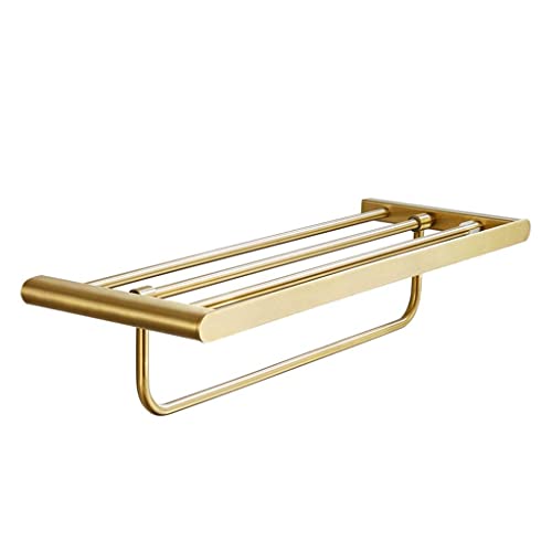 Rack à serviettes en cuivre pour salle de bain chic et cuisine