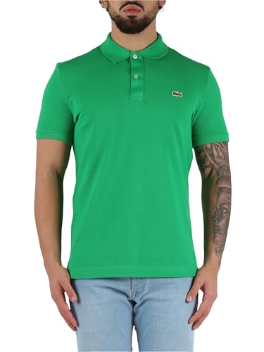 Image of Lacoste Short Sleeve Classic Fit Chine Pique Polo Shirt, L1264 Shirt