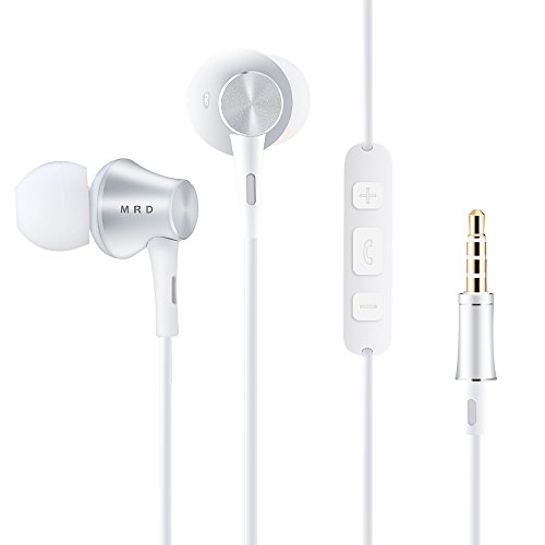 in Ear Headphone with Microphone and Volume Control HD Stereo Earphone Deep Bass