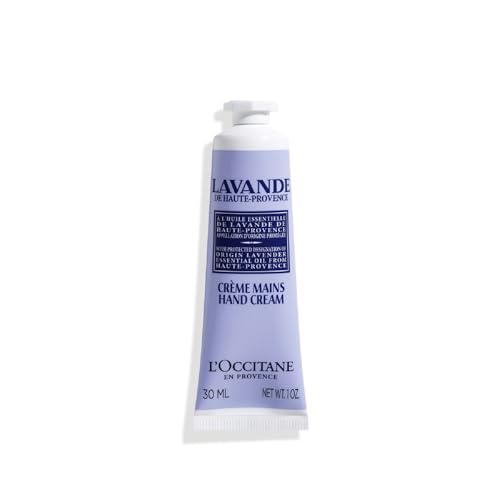 LOCCITANE Nourishing Lavender Hand Cream Enriched with Lavender Essential Oil and Shea Butter. 1.00 fl oz