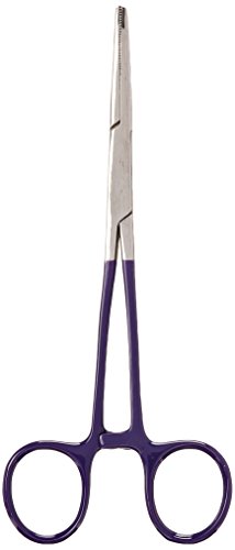 Prestige Medical Colormate Stainless Steel Kelly Forceps, Purple
