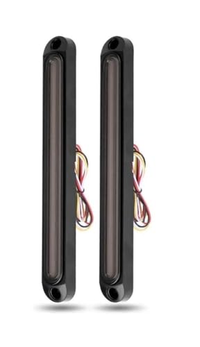 Feux arrières LED avec clignotant coulant pour remorque et camion