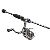 Lew's Fishing, Lew's Laser Lite Speed Spinnging 2 Piece Combo, 5.2:1 Gear Ratio, 7' Length, Ultra...