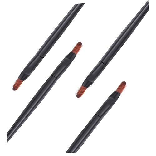 FOMIYES Multi-function 50pcs Plastic Lip Brush Lipstick Applicator Gentle on Skin Disposable Makeup Tool Brush Lip Gloss Applicator Wands for Home Travel