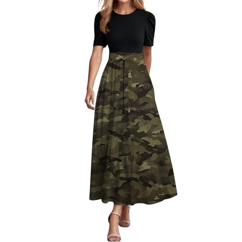 Robe noire femme élégante fluide et légère pour camoufler les rondeurs